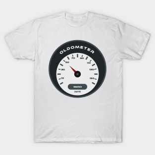 50th birthday oldometer T-Shirt